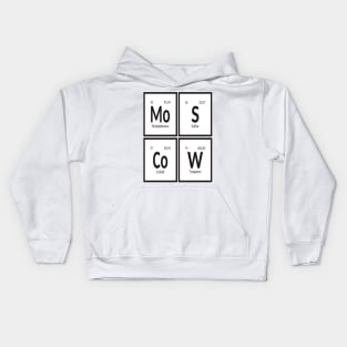 Moscow City - Periodic Table Kids Hoodie